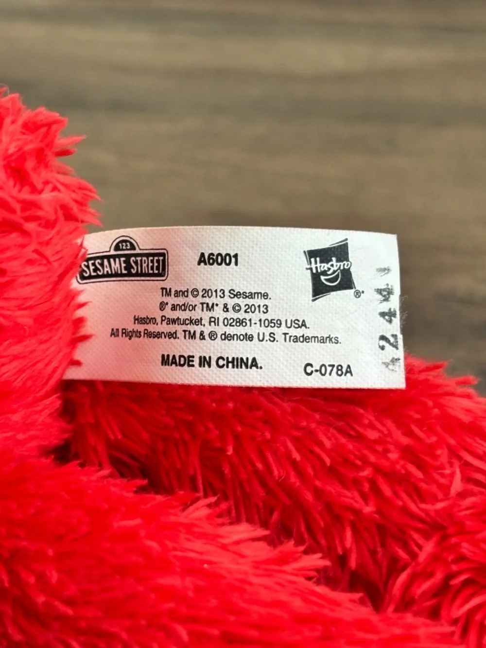 Sesame Street My Peek A Boo Elmo Plush Stuffed Toy Doll Talking Interactive WORK